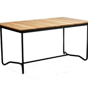 Skargaarden, Grinda Bord 85X150Cm Svart / Teak