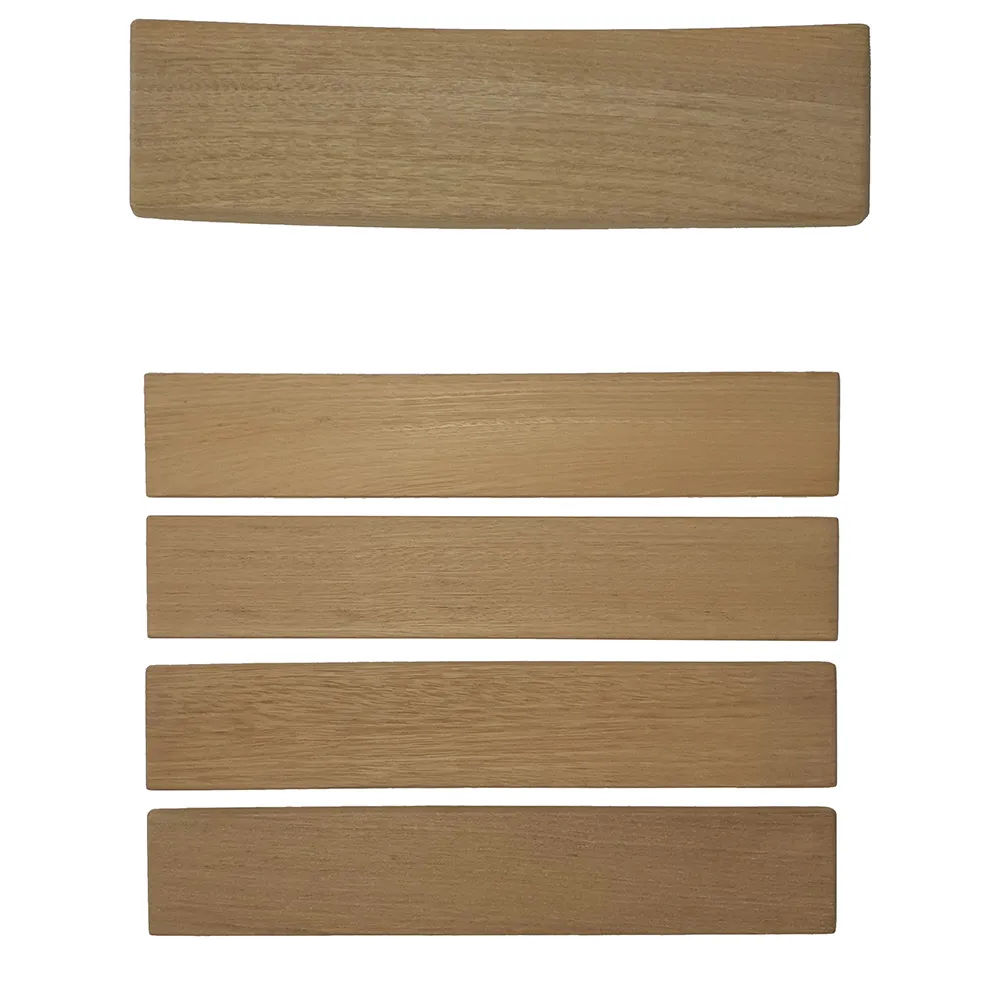 Grythyttan Stålmöbler, Träsats stol 1 obehandlad teak inkl. skruv