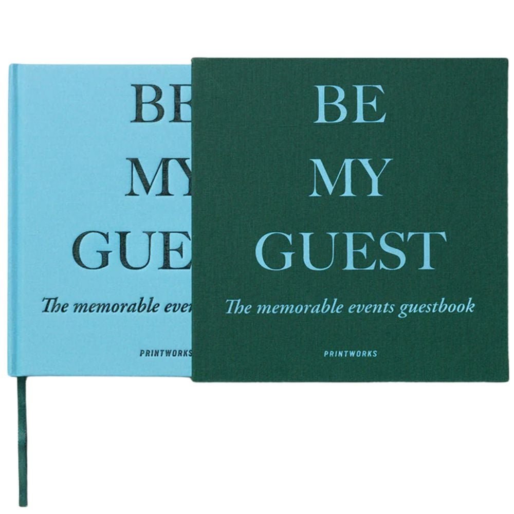 Printworks, Gästbok-Grön/Blå