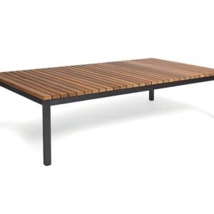 Skargaarden, Häringe Soffbord 85X148Cm Svart / Teak