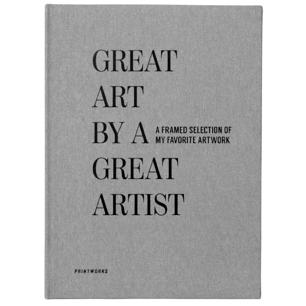 Printworks, Frame book - Great Art, Grey