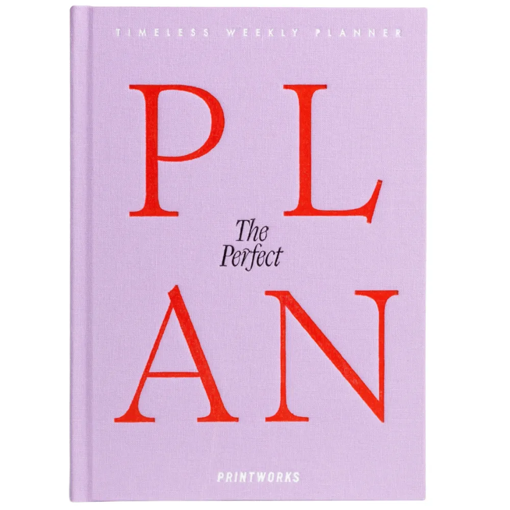Printworks, Veckoplanerare - The Perfect Plan Violet