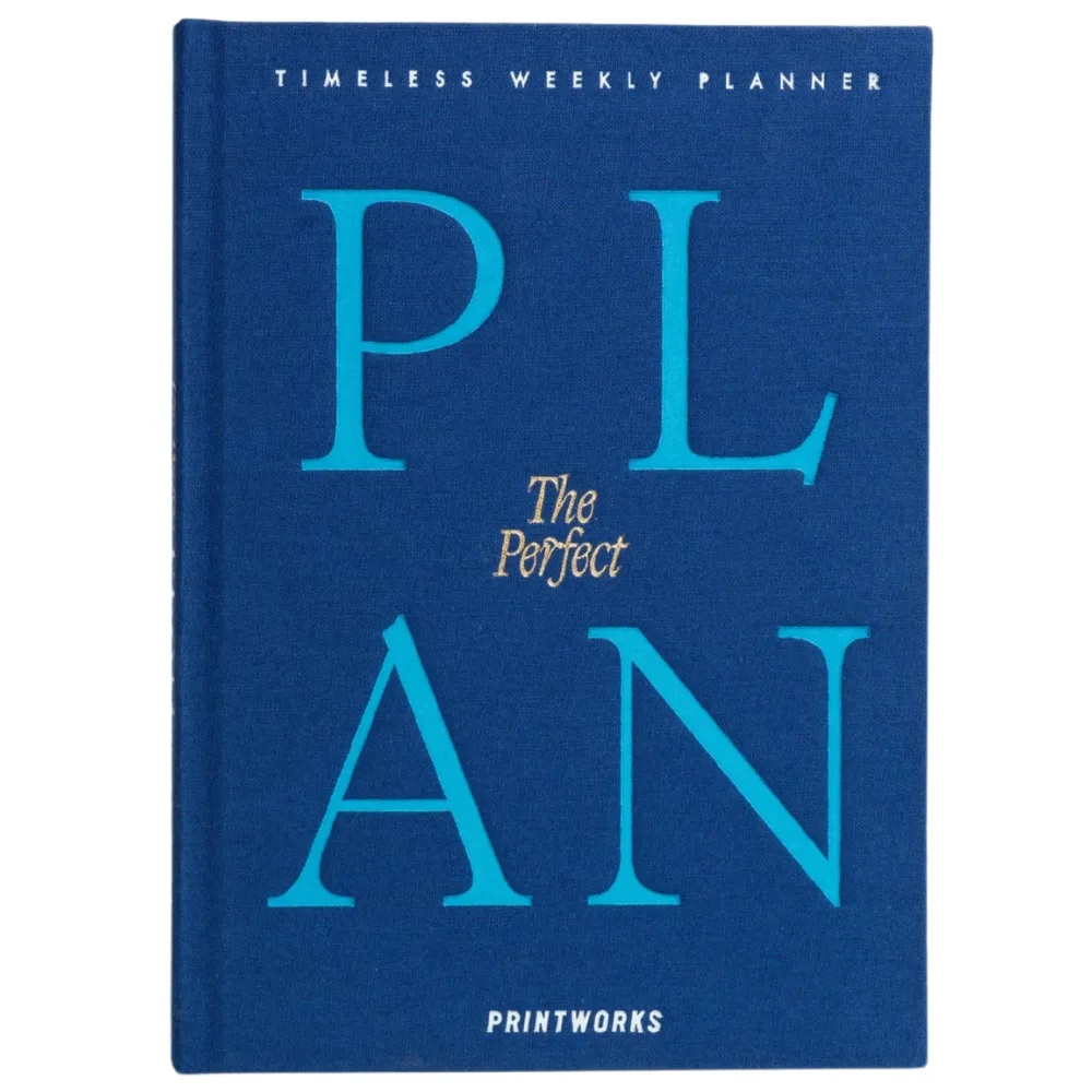 Printworks, Veckoplanerare - The Perfect Plan Blue