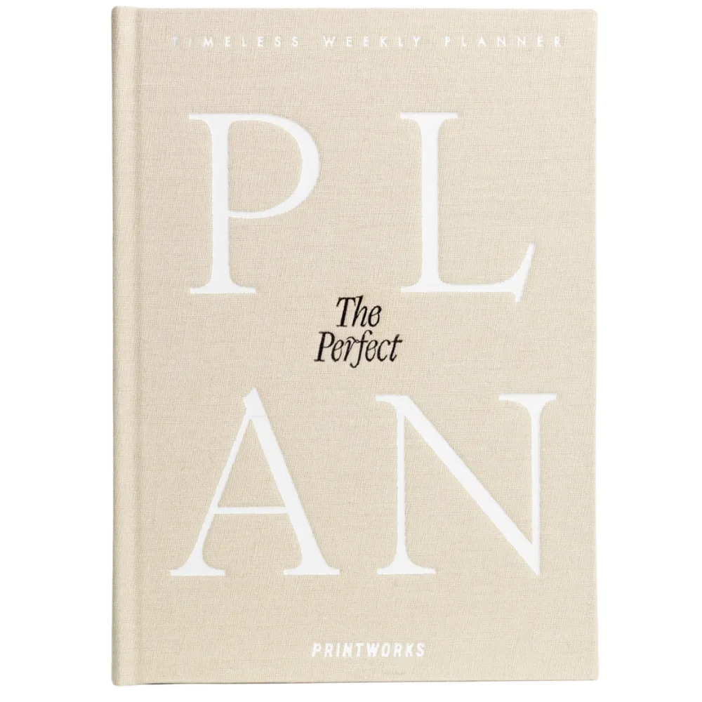 Printworks, Veckoplanerare  - The Perfect Plan Beige