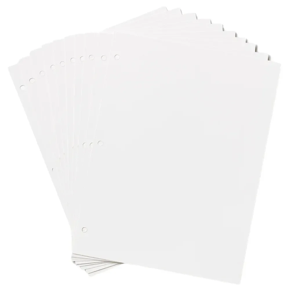 Printworks, Albumblad 28x21 cm 10-pack White
