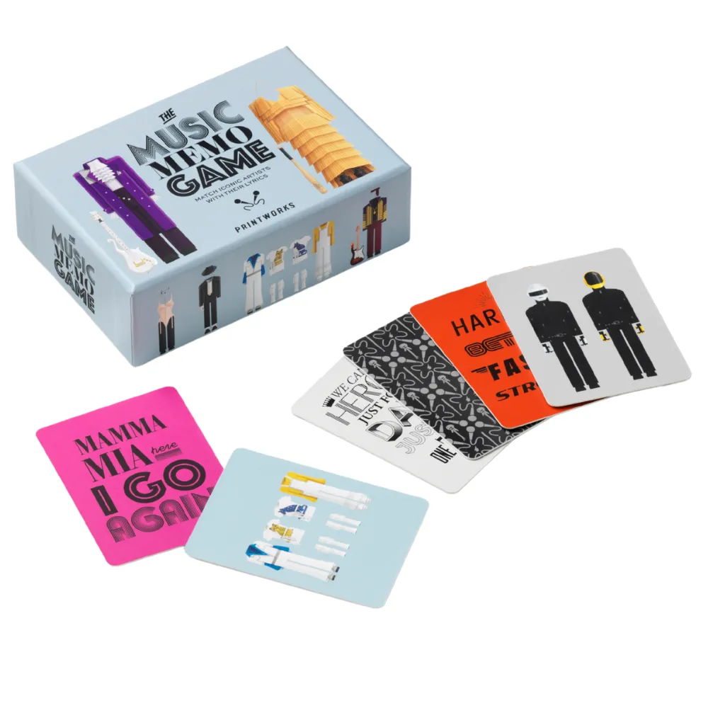 Printworks, Memo Game - Music