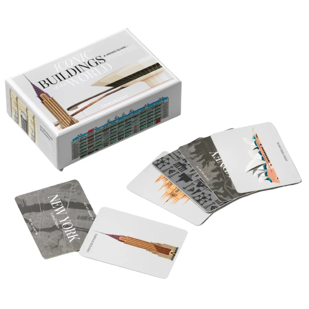 Printworks, Memo Game - Iconic Buildings