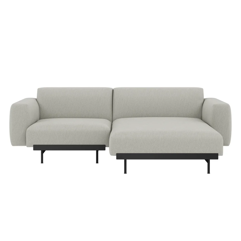 Muuto, In Situ Modulsoffa 2-sits Config 4 - CLay12/Black