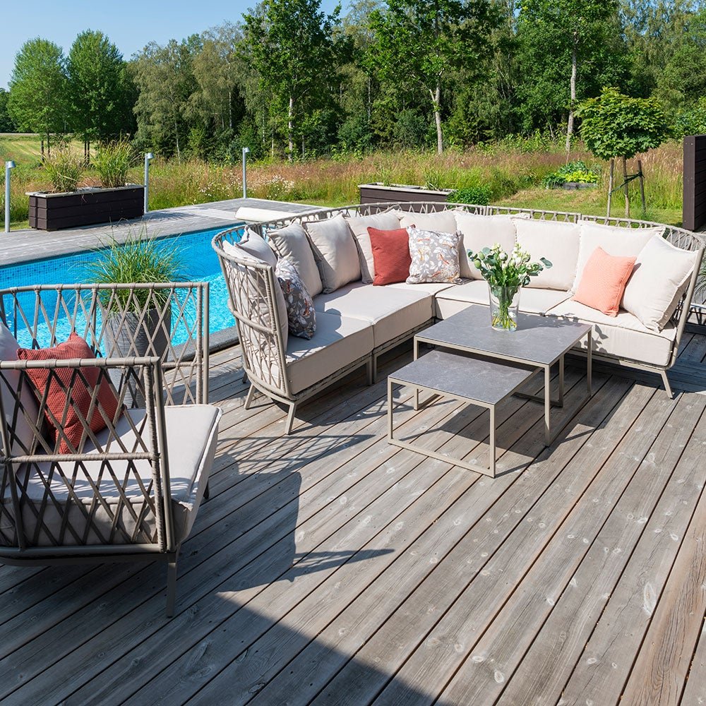 Hillerstorp, Jet Set Hörnsoffa Med Dynor