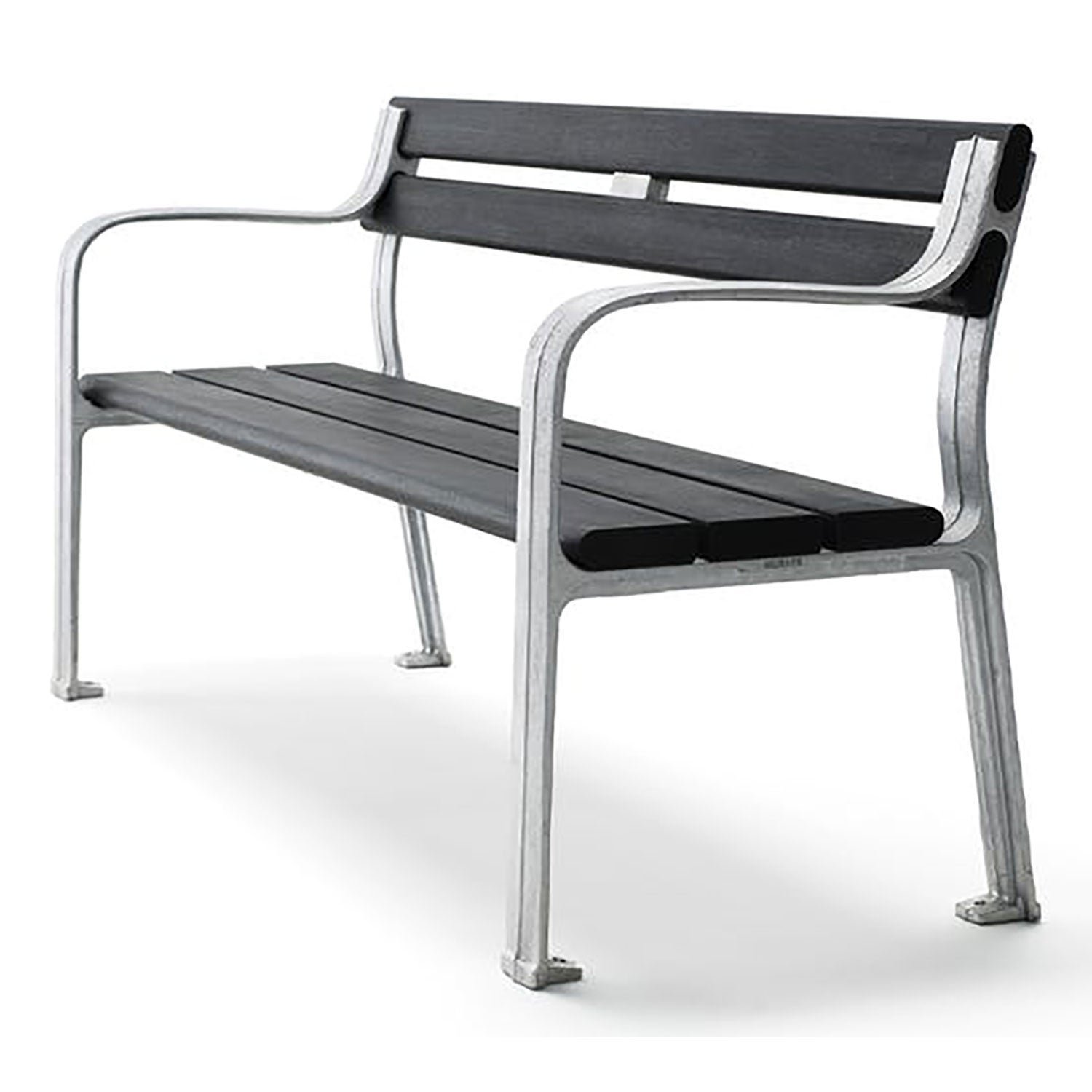 Byarums Bruk, Joy soffa natur / svartlaserad mahogny