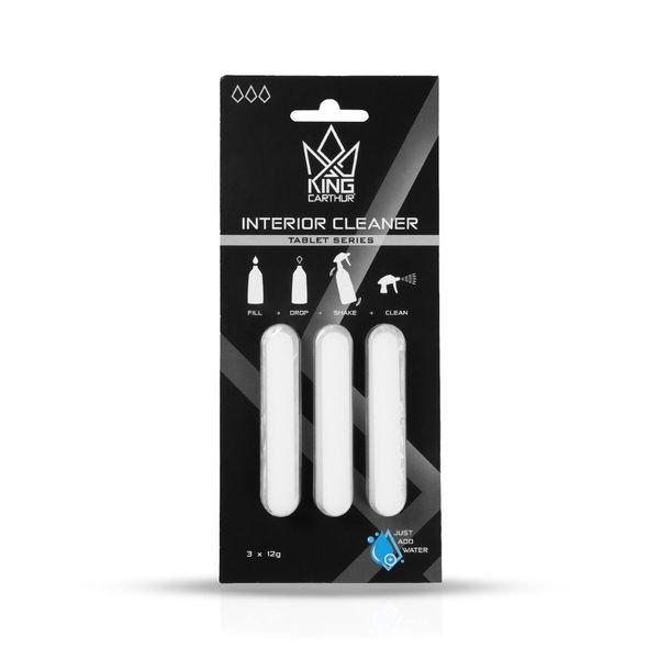 Interiörrengöring King Carthur Interior Cleaner Tablet, 3 st, Endast tabletter (3 st)