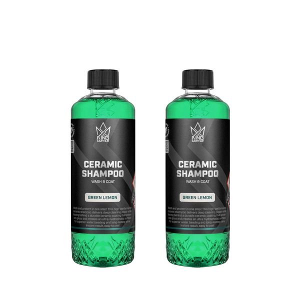 Bilschampo King Carthur Ceramic Shampoo, 500 ml, 2 x 500 ml