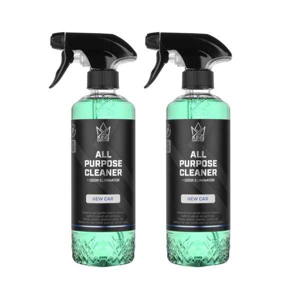 Interiörrengöring King Carthur APC + Odor Eliminator New Car, 500 ml, 2 x 500 ml