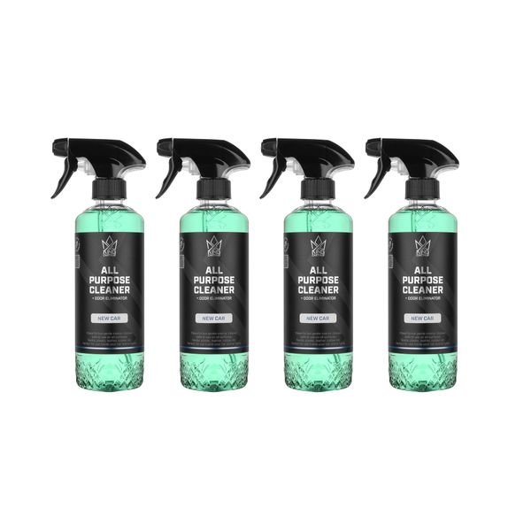 Interiörrengöring King Carthur APC + Odor Eliminator New Car, 500 ml, 4 x 500 ml