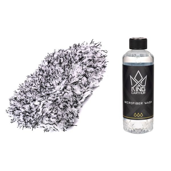 Mikrofibersvamp King Carthur Premium Wash Pad, Mikrofibersvamp + Mikrofiberrengöring