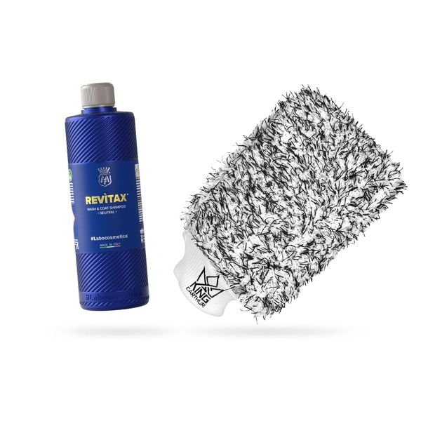 Bilschampo Labocosmetica RevitaX, 500 ml + Wash mitt