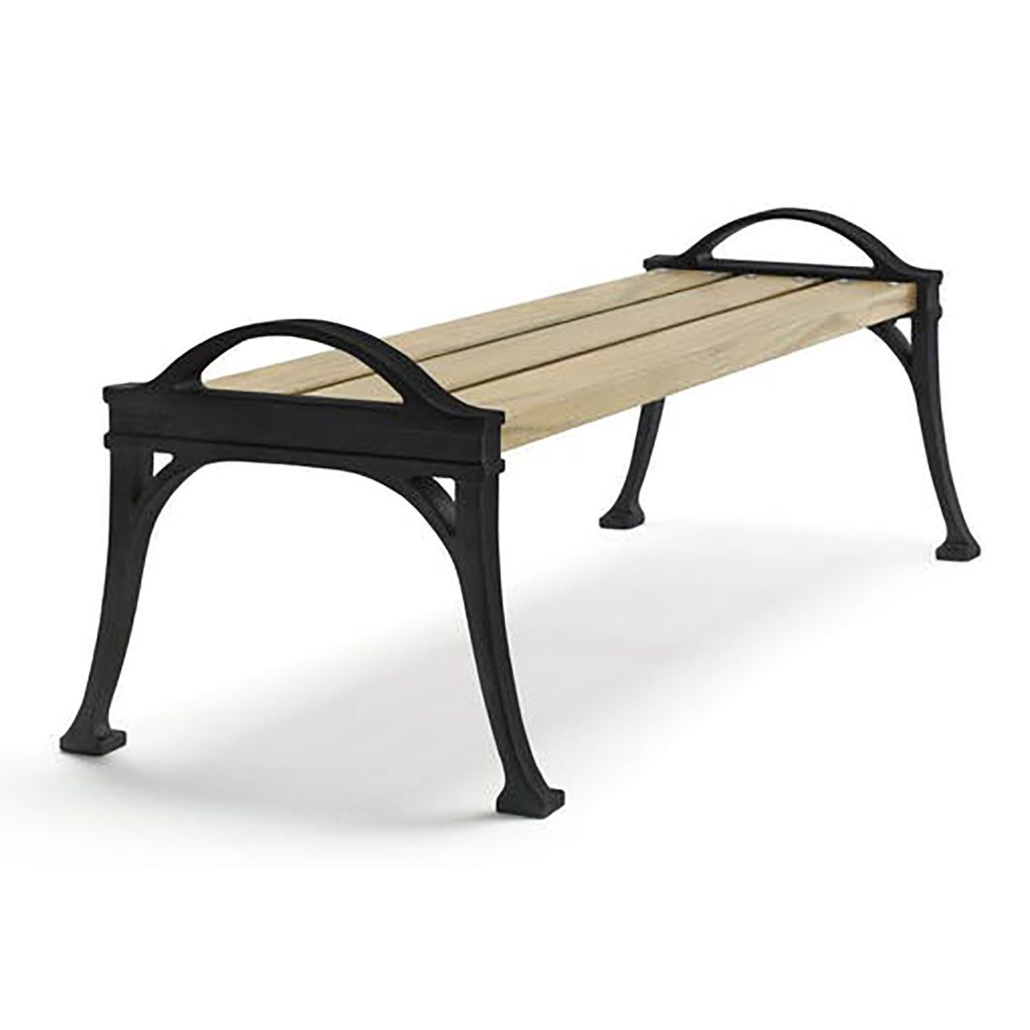 Byarums Bruk, Lessebo bänk svart / oljad ek