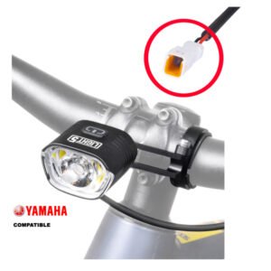 Cykellampa  för elcykel Light5 EB1000 - 1000 ml / Yamaha, Endast framlampa (female)