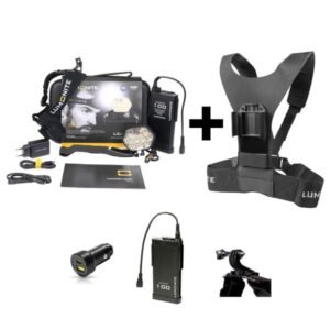 Pannlampa LUMONITE Leader - 6838 lm / Laddbar, PREMIUM-paket