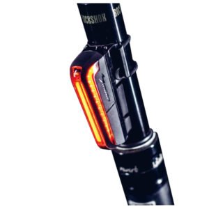 Cykelbaklampa Röd Moon Cerberus - 150 lm / Laddbar