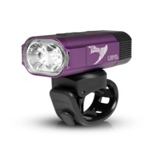 Cykellampa Moon Lepus - 600 lm / Laddbar, Lila