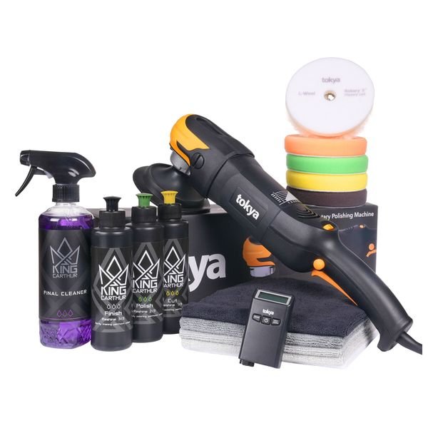 Poleringspaket Tokya RP8 Gen2 DELUXE - Roterande, DELUXE