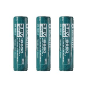 18650-batteri Olight - 3400 mAh, 3 st