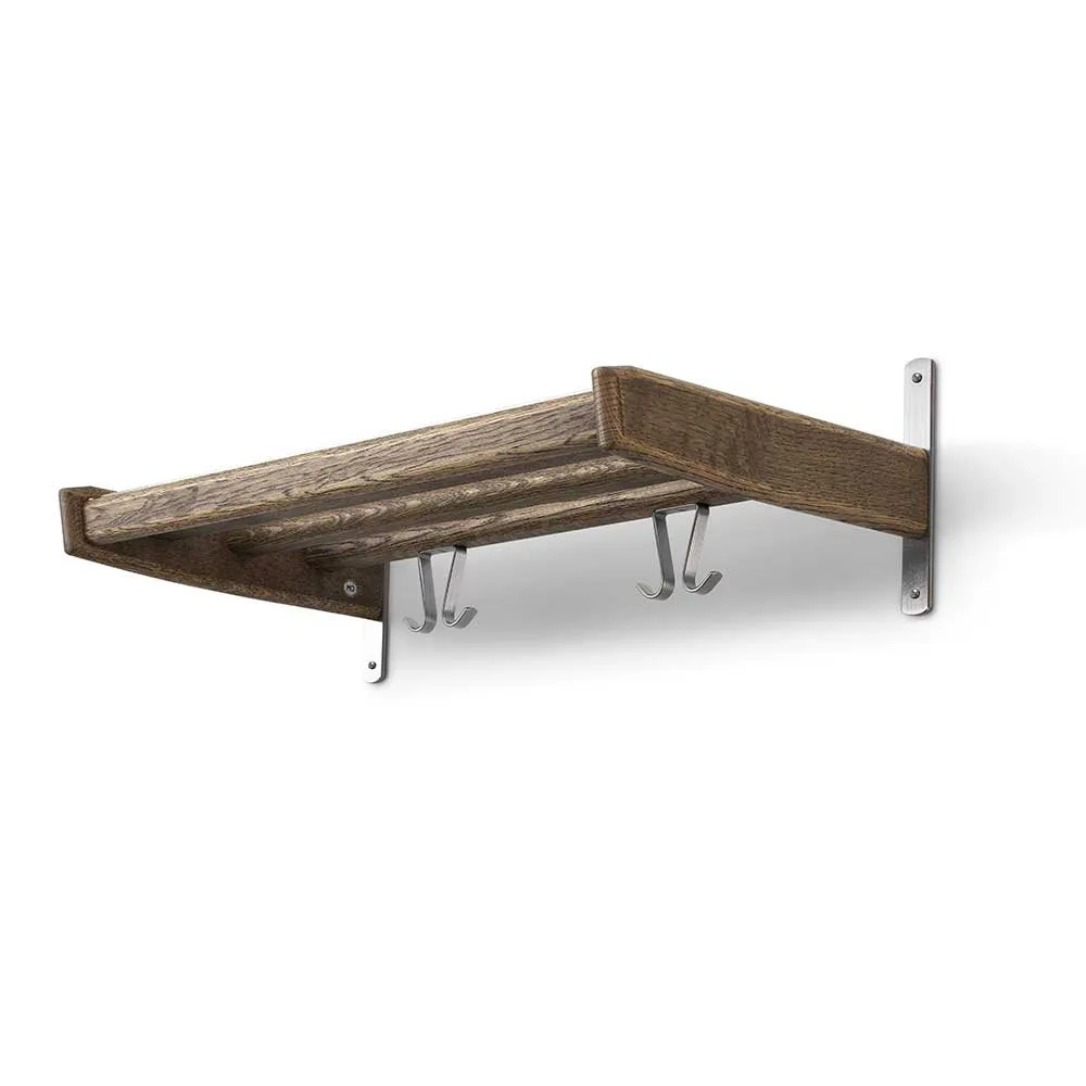 Oscarssons Möbel, Meja Hatthylla 59 cm Rökt Ek