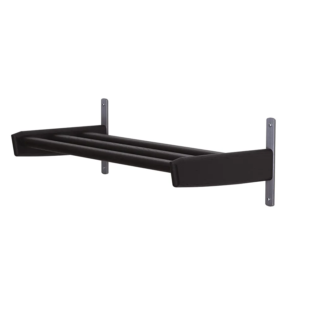 Oscarssons Möbel, Meja Skohylla 59 cm Svartbetsad Ek