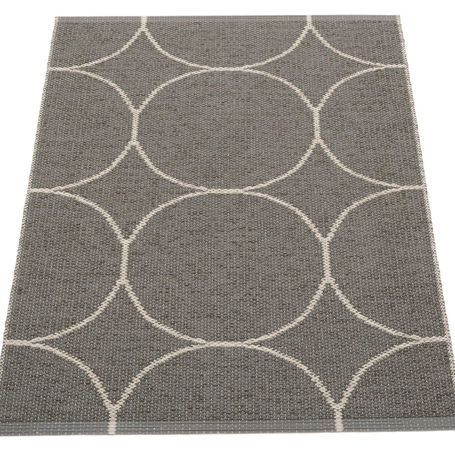 Pappelina, Boo matta 70x100 cm charcoal / linen