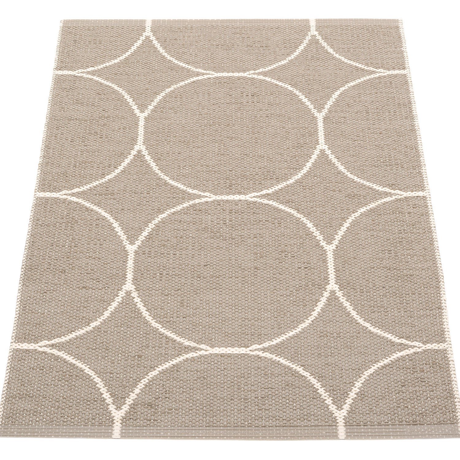 Pappelina, Boo matta 70x100 cm dark linen / vanilla