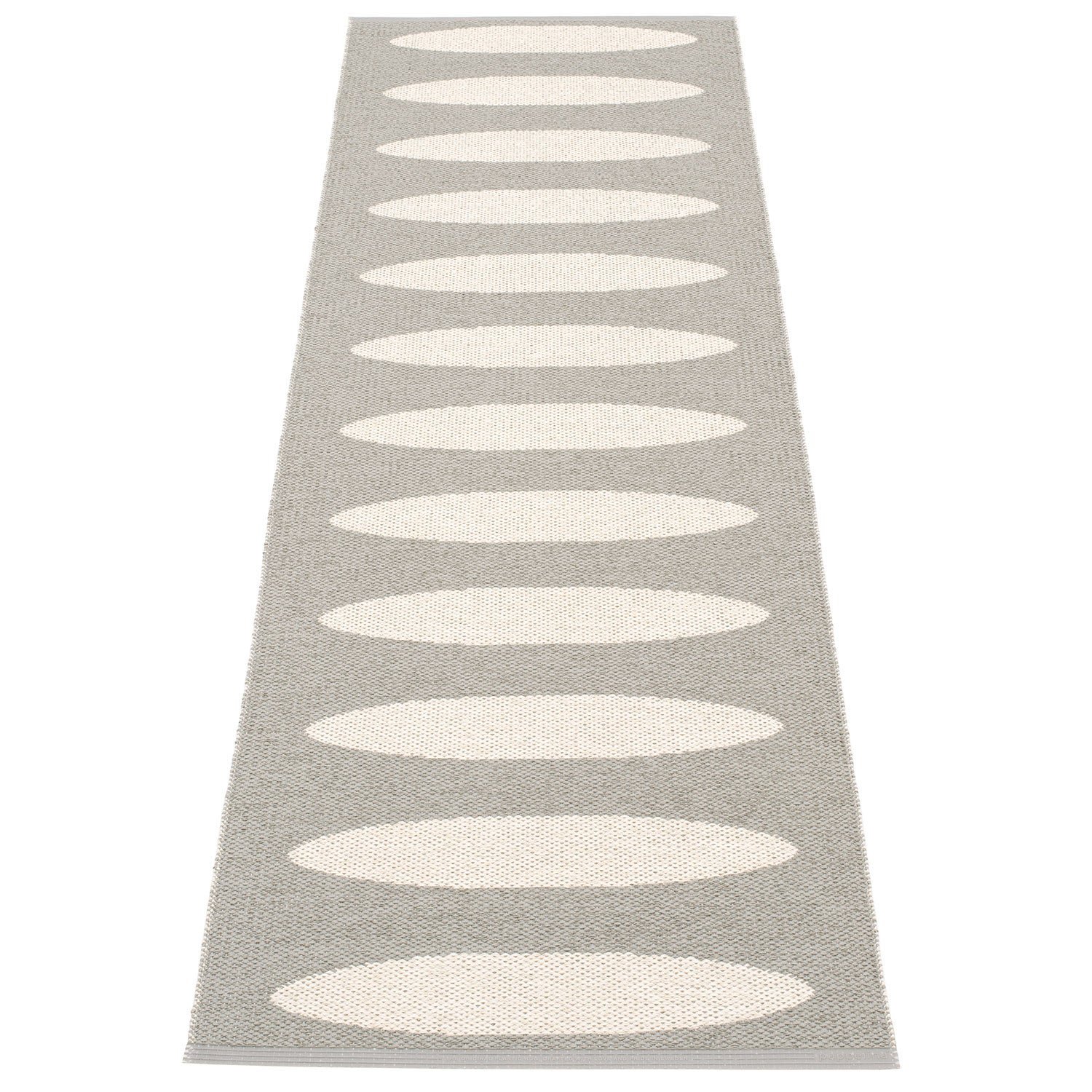 Pappelina, Ella matta 70x225 cm warm grey / vanilla