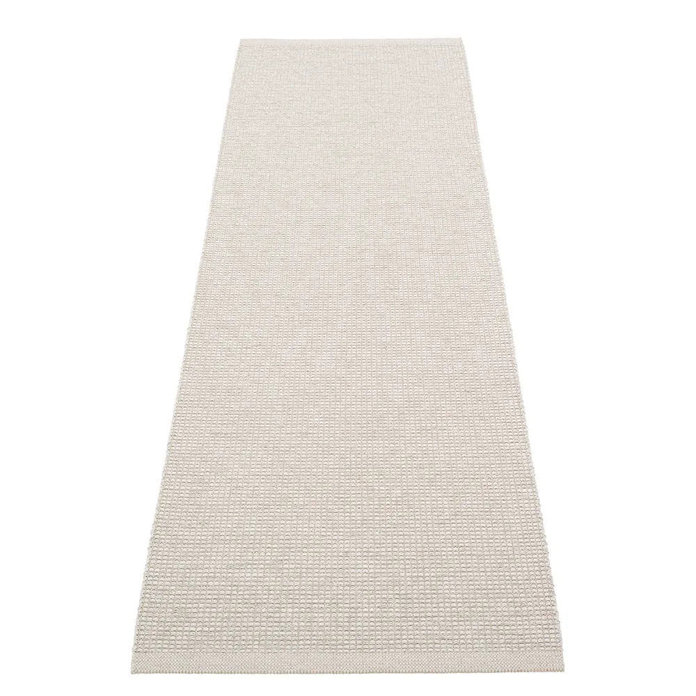 Pappelina, Emm matta 70x240 cm Fossil Grey/Stone Metallic