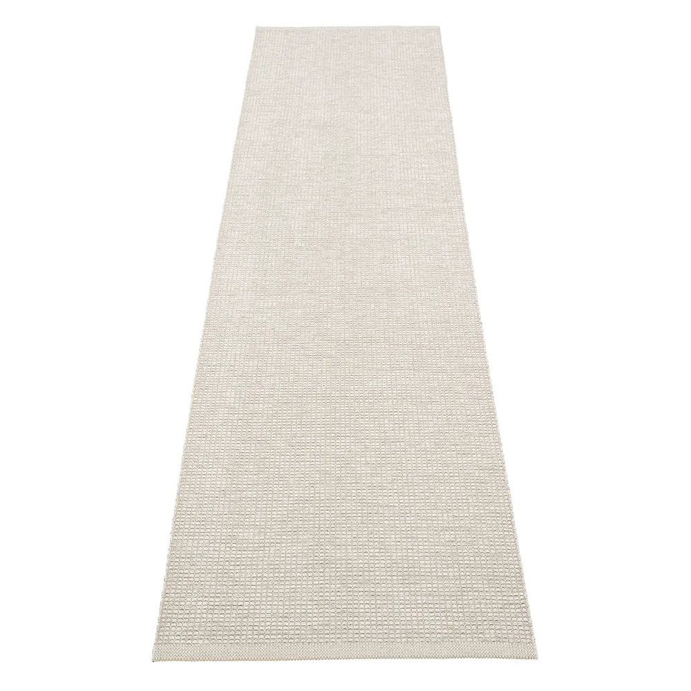 Pappelina, Emm matta 70x300 cm Fossil Grey/Stone Metallic