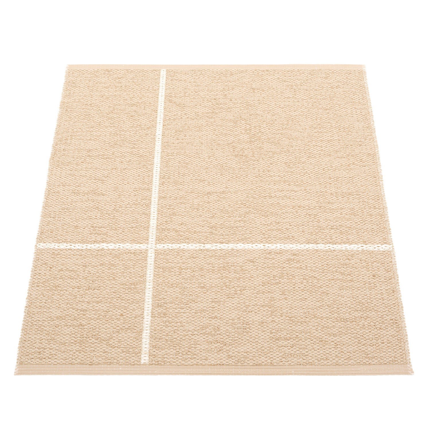 Pappelina, Fred matta 70x90 cm beige / vanilla