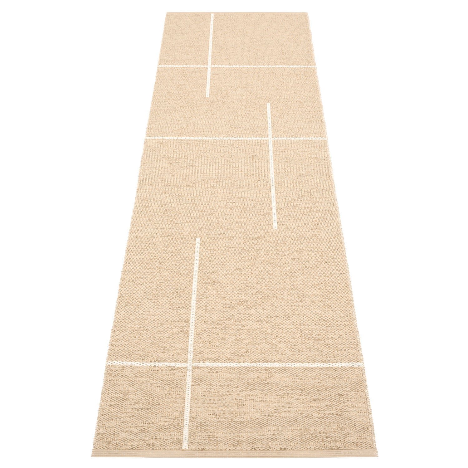 Pappelina, Fred matta 70x270 cm beige / vanilla