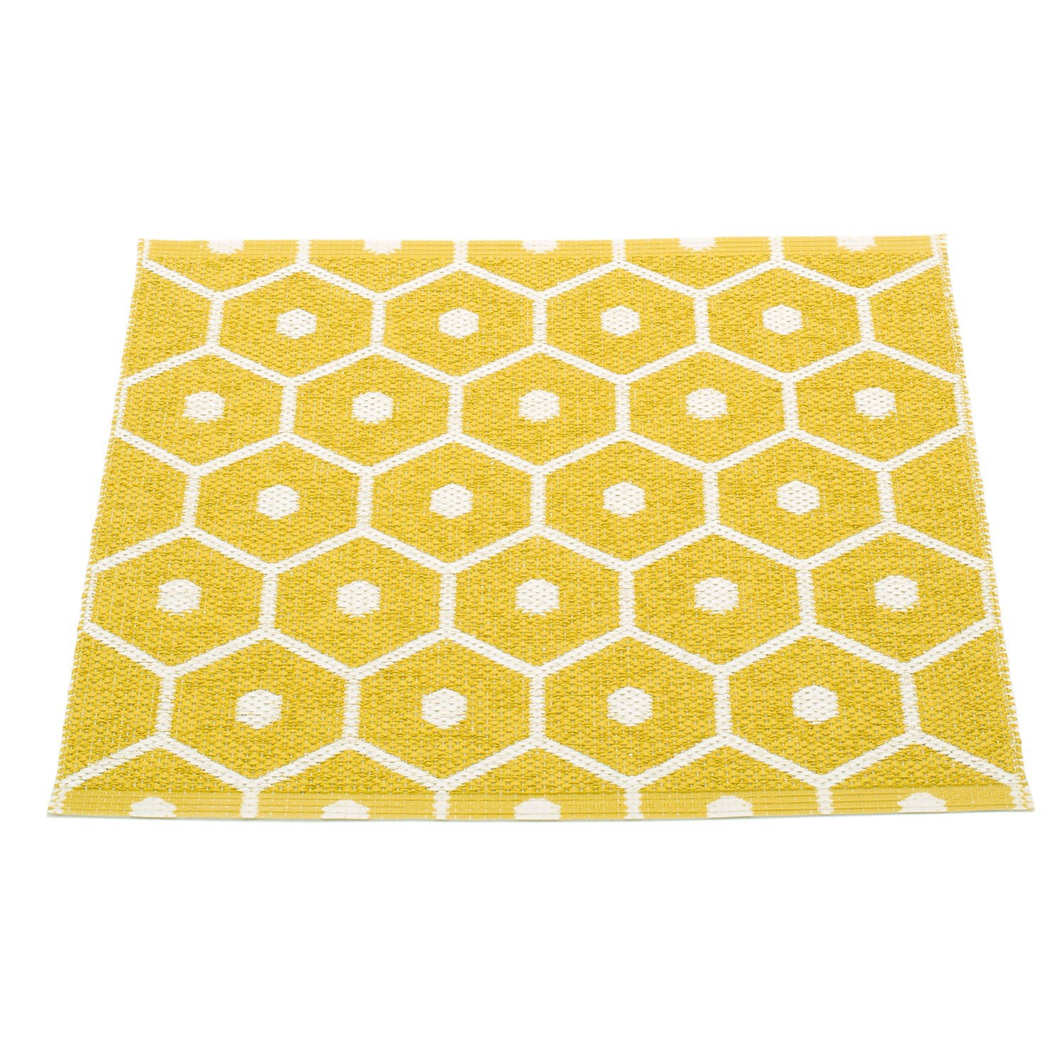 Pappelina, Honey matta 70x60 cm mustard / vanilla