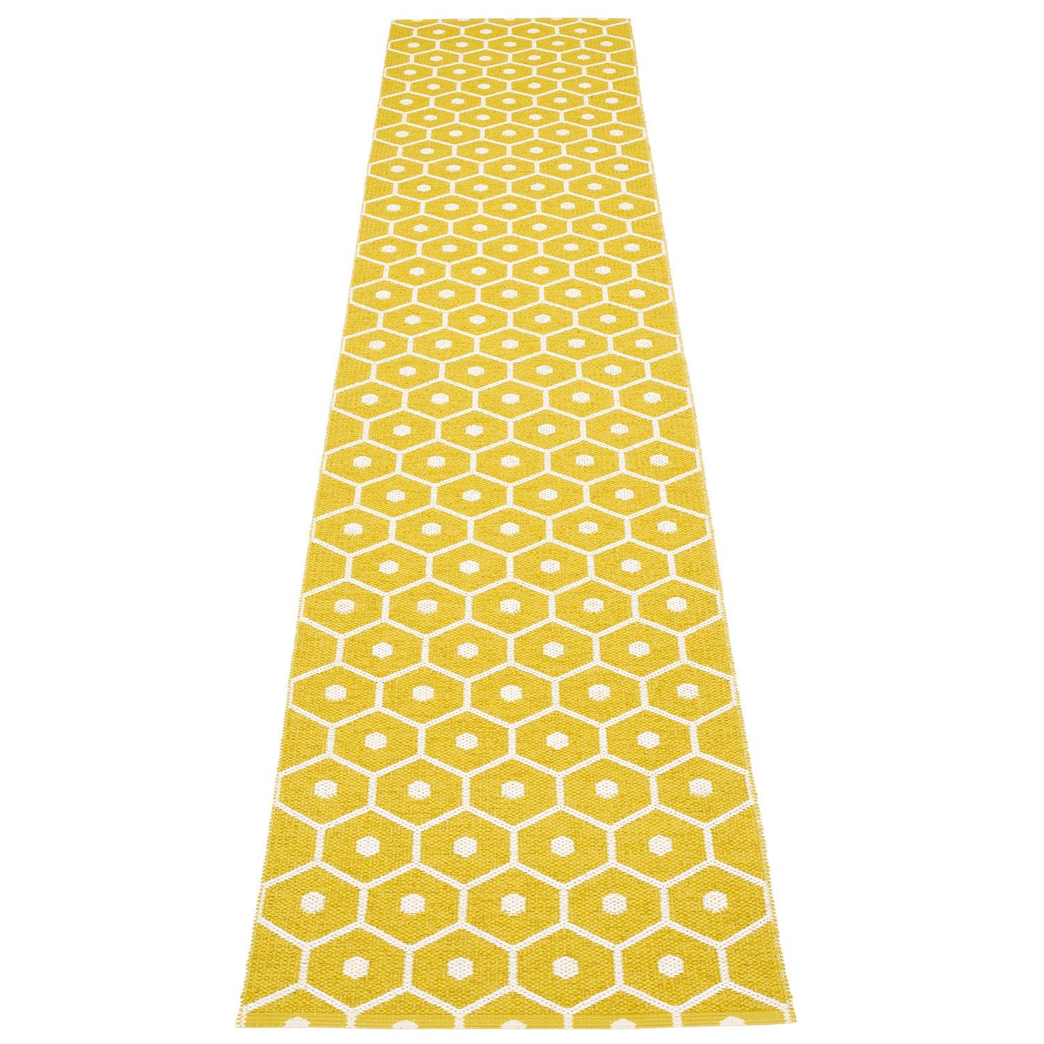 Pappelina, Honey matta 70x350 cm mustard / vanilla