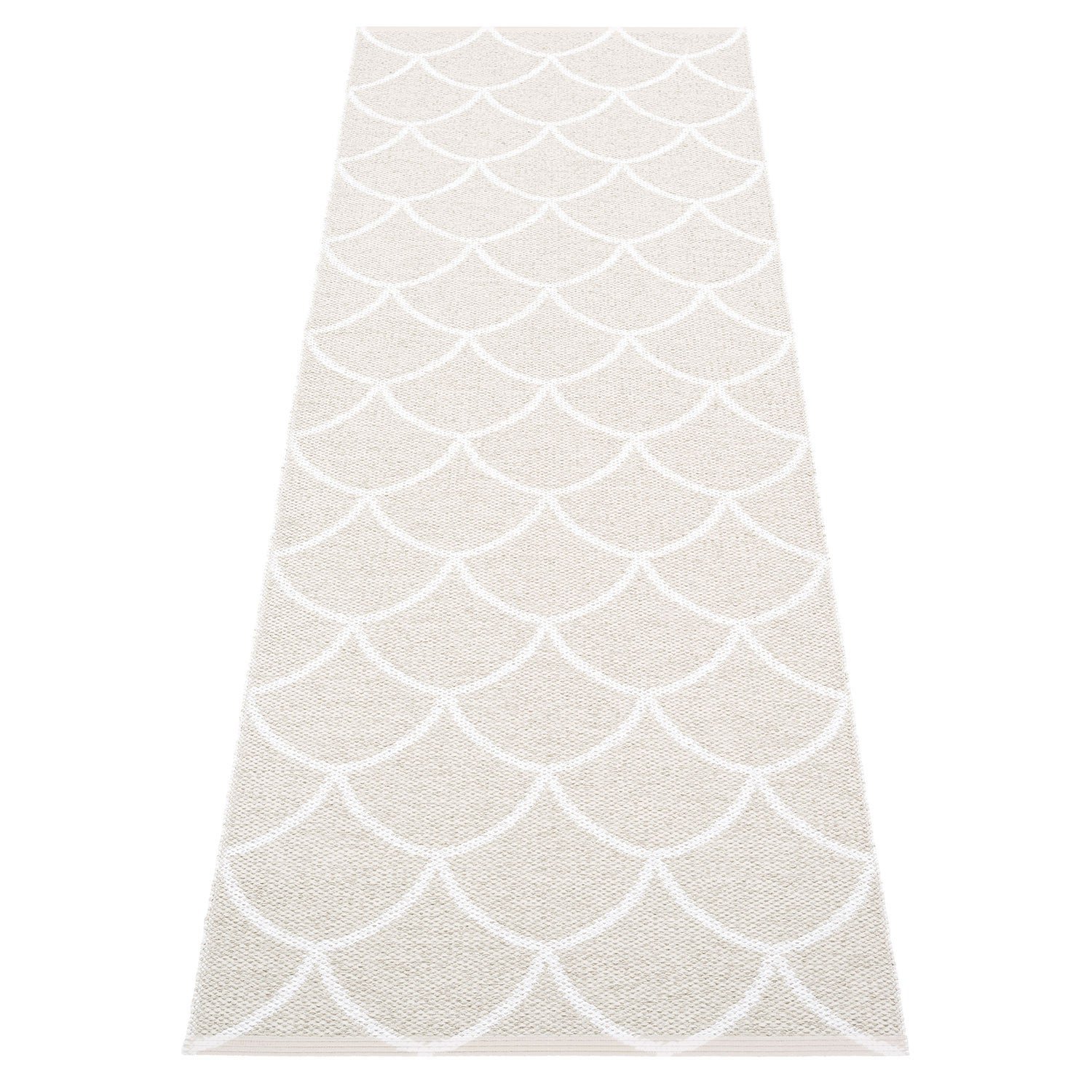 Pappelina, Kotte matta 70x225 cm fossil grey / white