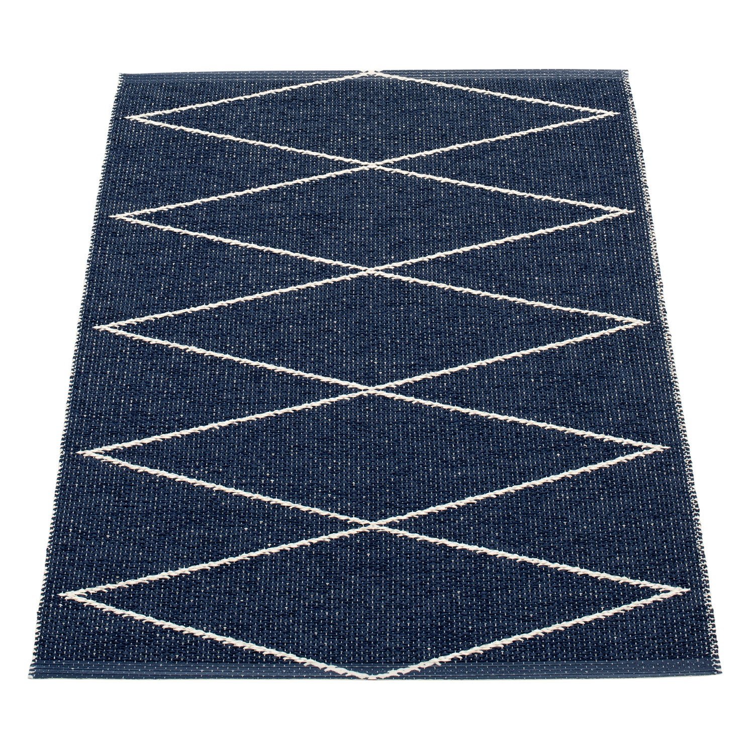 Pappelina, Max matta 70x100 cm darkblue / vanilla