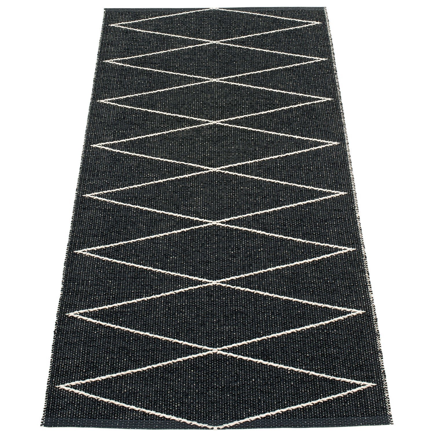 Pappelina, Max matta 70x160 cm black / vanilla