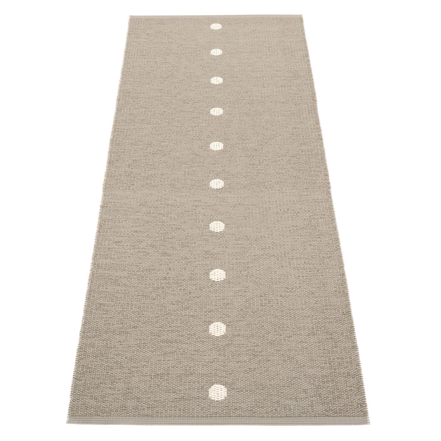 Pappelina, Peg matta 70x200 cm dark linen / vanilla