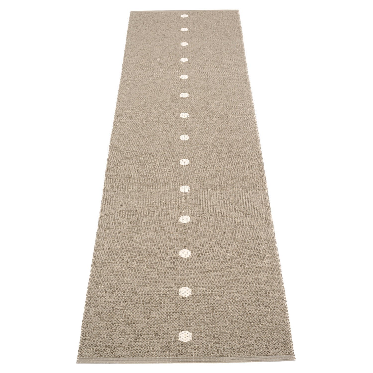 Pappelina, Peg matta 70x280 cm dark linen / vanilla