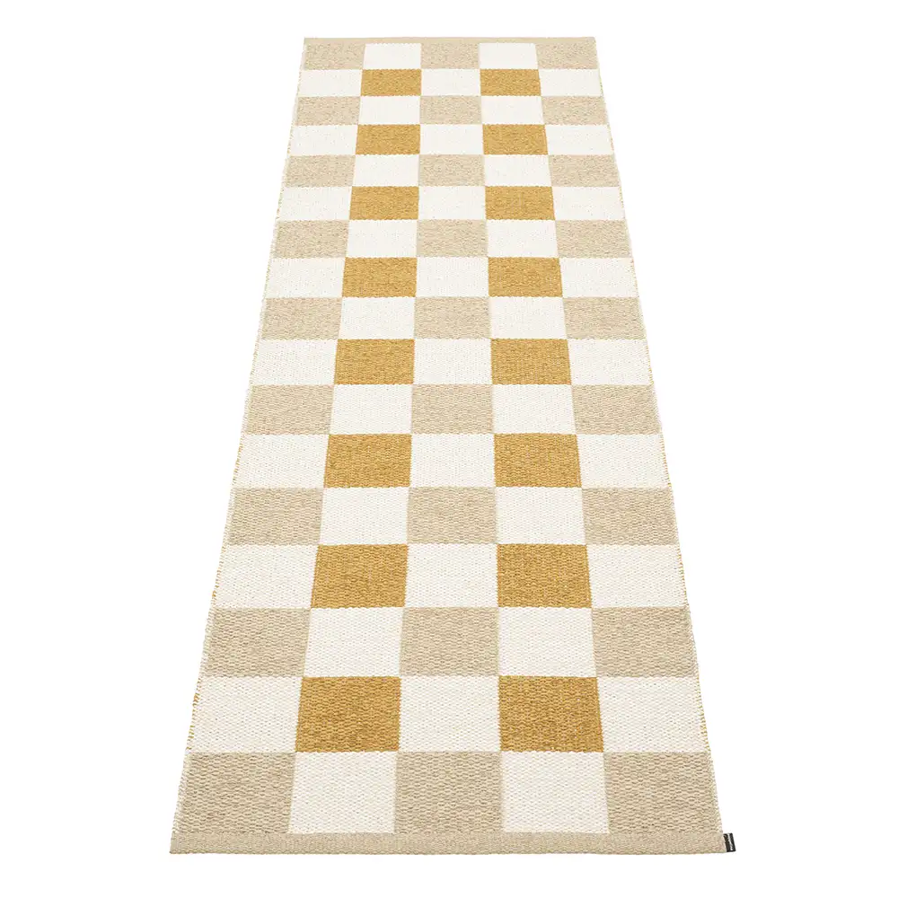 Pappelina, Pix matta 70x240 cm Beige/Vanilla/Ochre