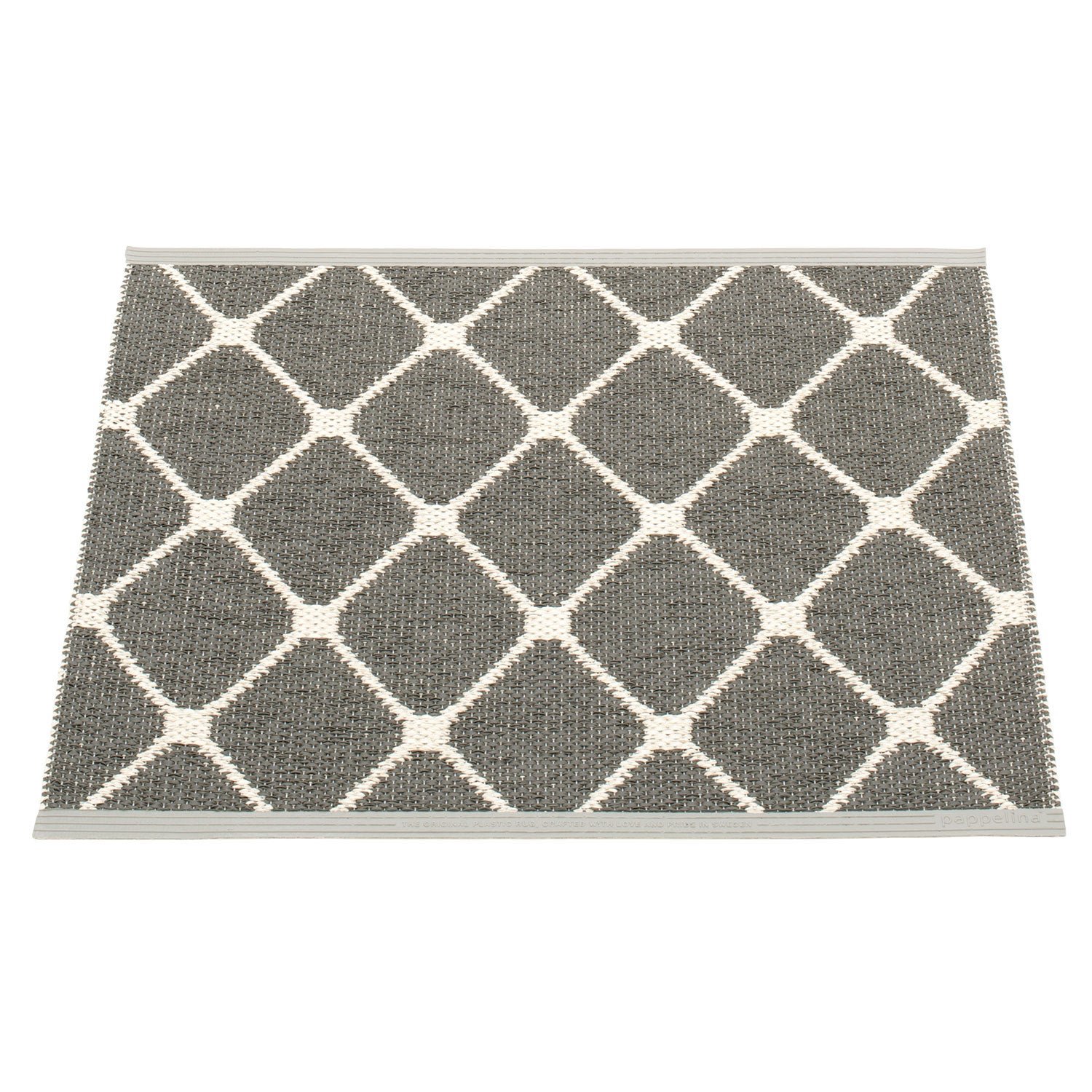 Pappelina, Re matta 70x60 cm charcoal / vanilla