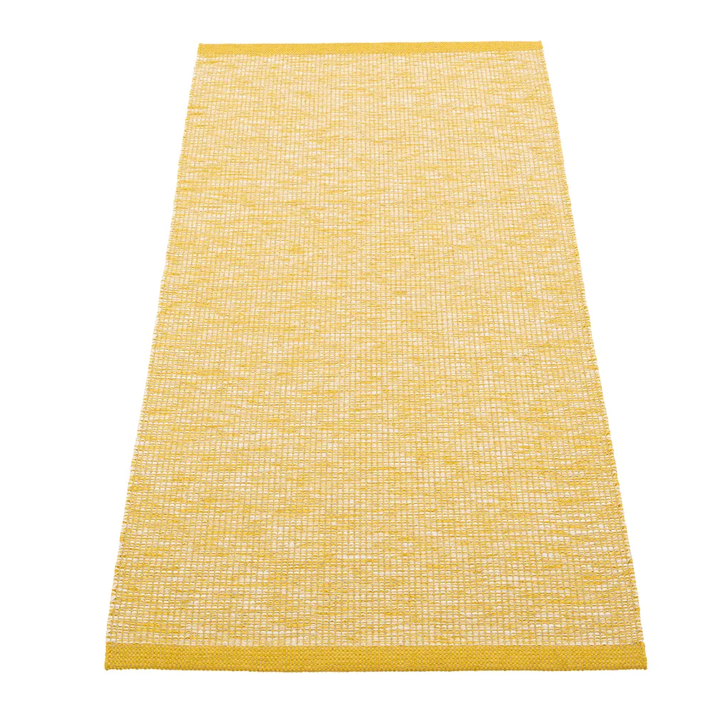 Pappelina, Sam matta 70 x 150 cm Mustard/Cream