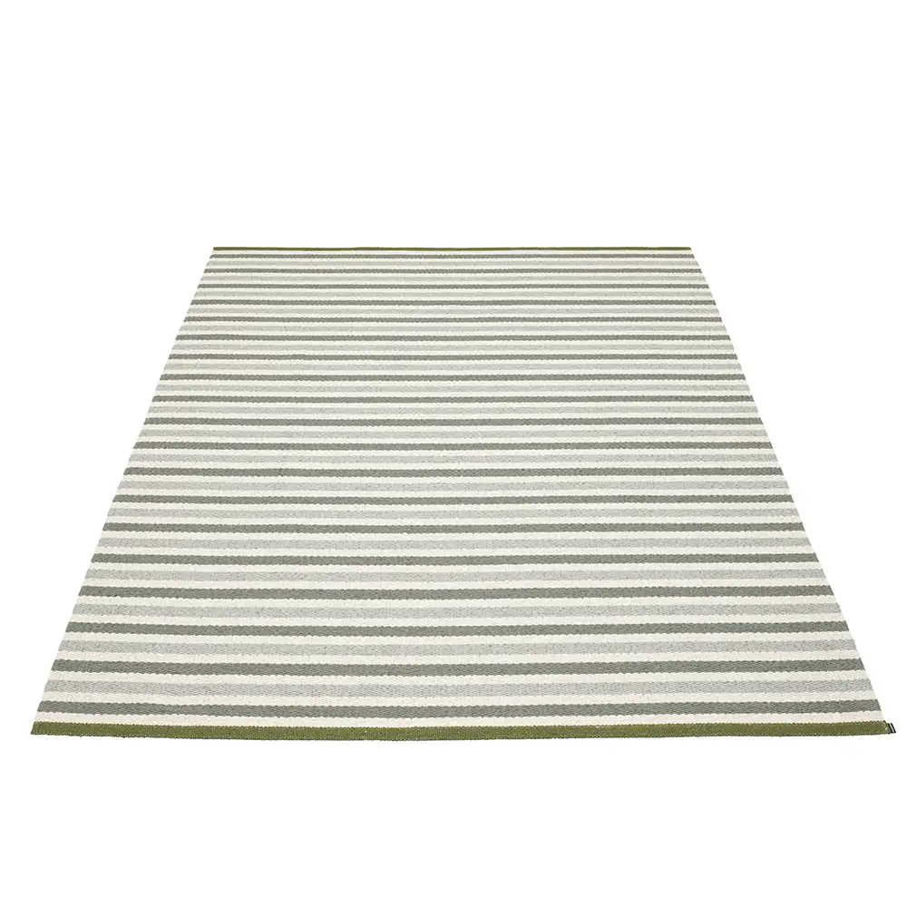 Pappelina, Teo matta 180x260 cm Sage/Army/Vanilla