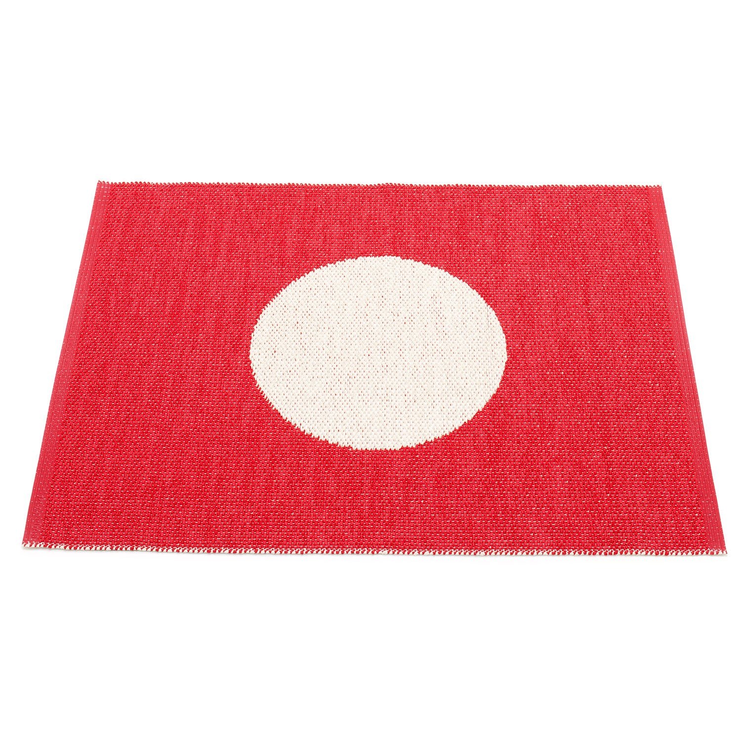 Pappelina, Vera matta 70x90 cm small one red / vanilla