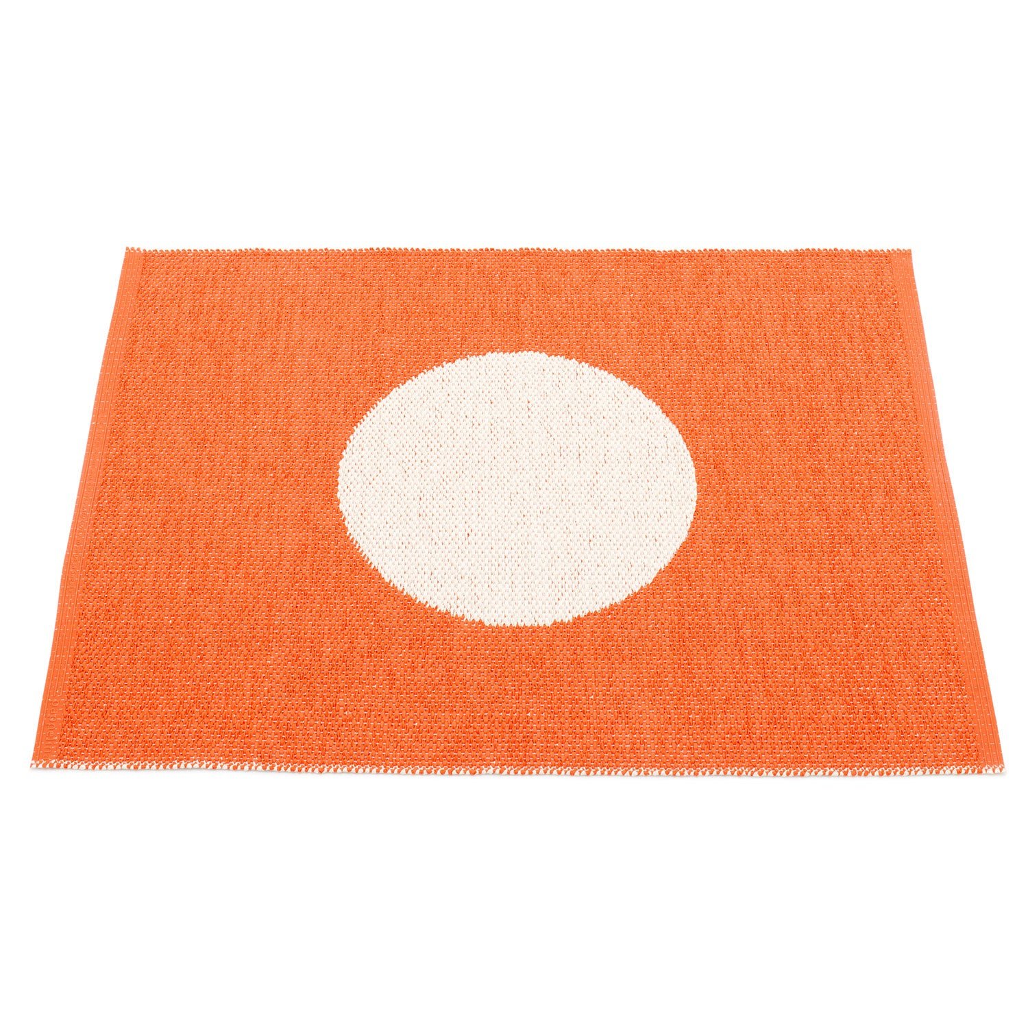 Pappelina, Vera matta 70x90 cm small one orange / vanilla