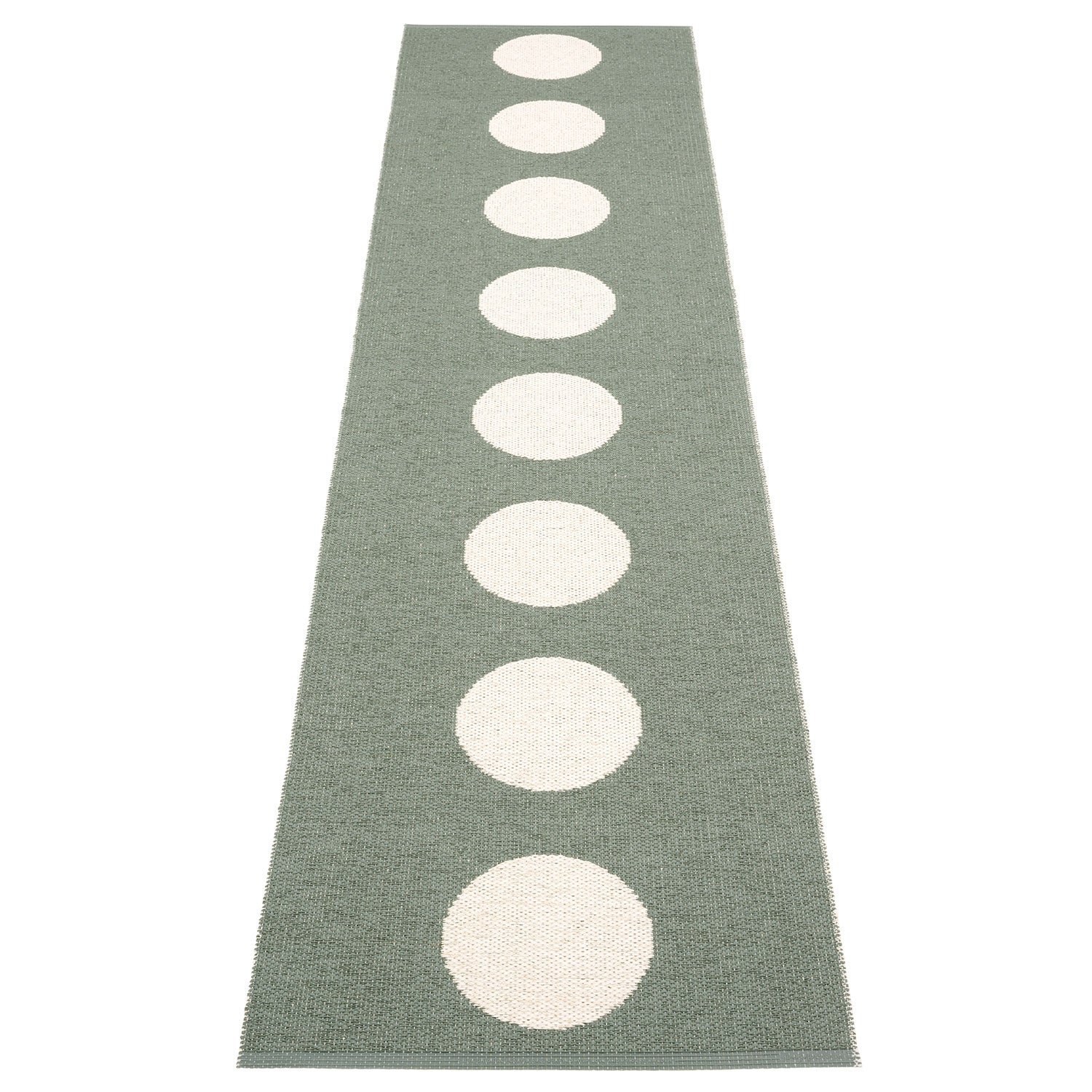 Pappelina, Vera matta 70x300 cm army / vanilla